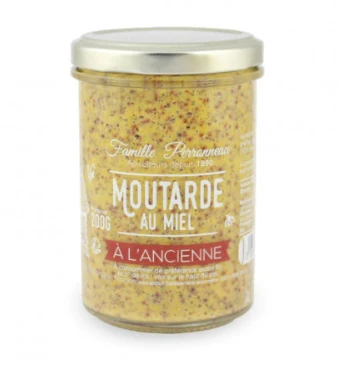Moutarde à l'ancienne au miel