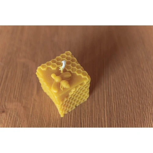 Bougies cube alvéole