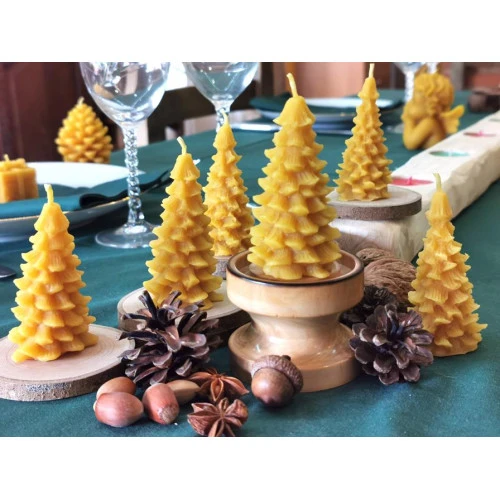 Bougies sapin