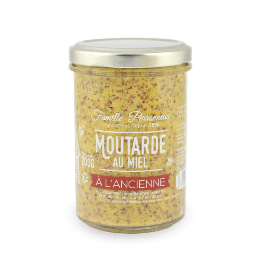 Moutarde ancienne au miel