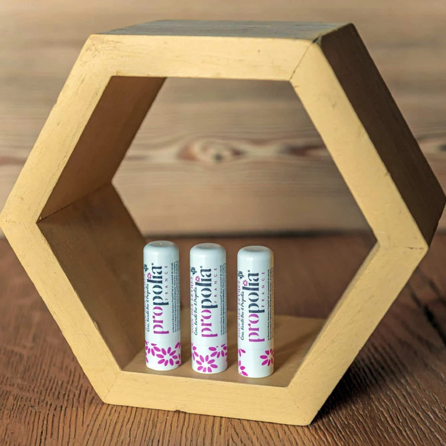 Baume à lèvres propolis et karité