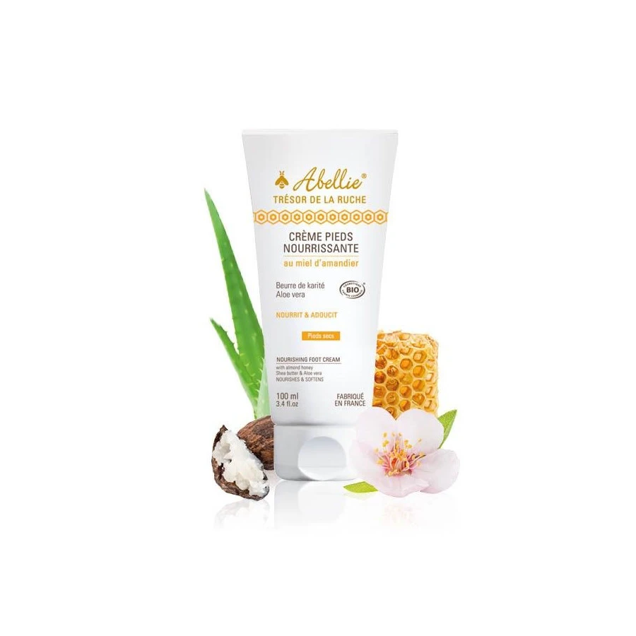 Crème pieds Nourissante Trésor de la ruche certifié Bio