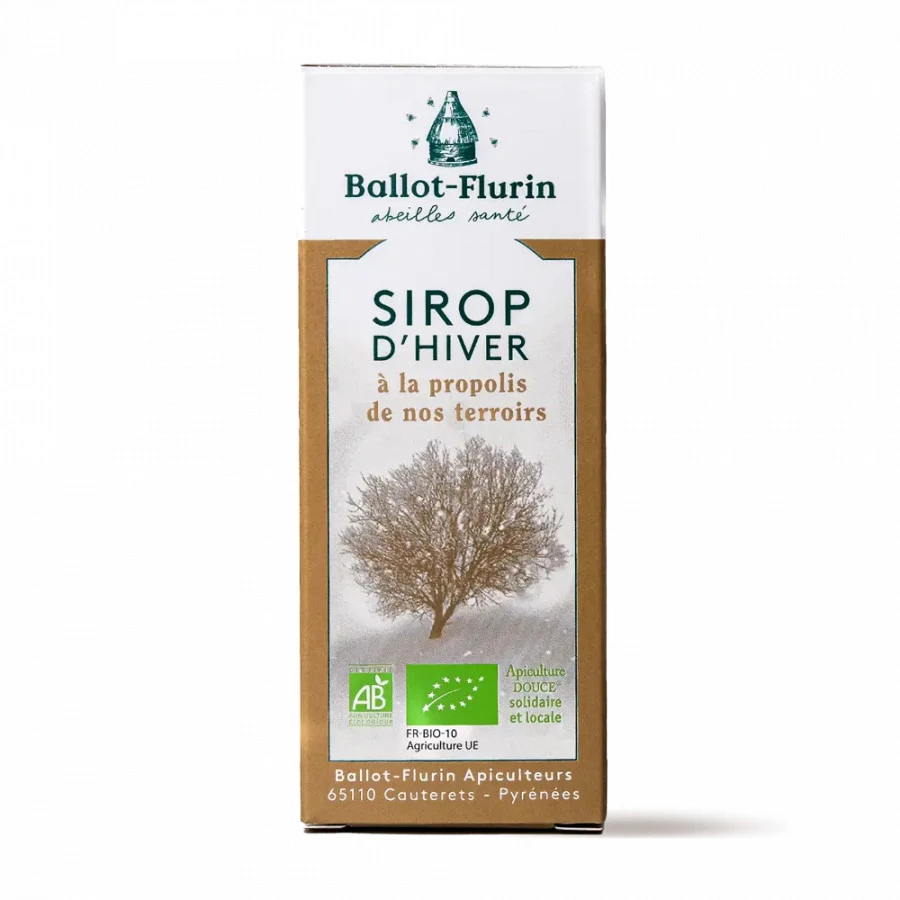 Sirop d'hiver à la propolis de nos terroirs
