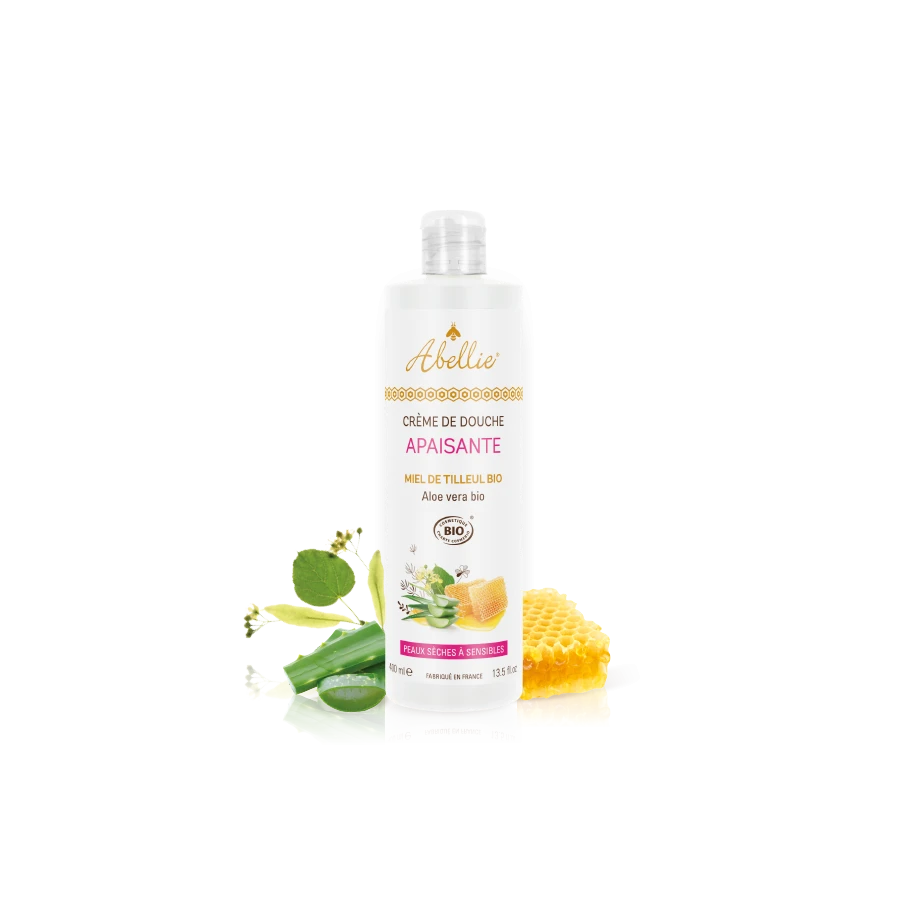 Crème de douche apaisante certifié Bio 400 ml
