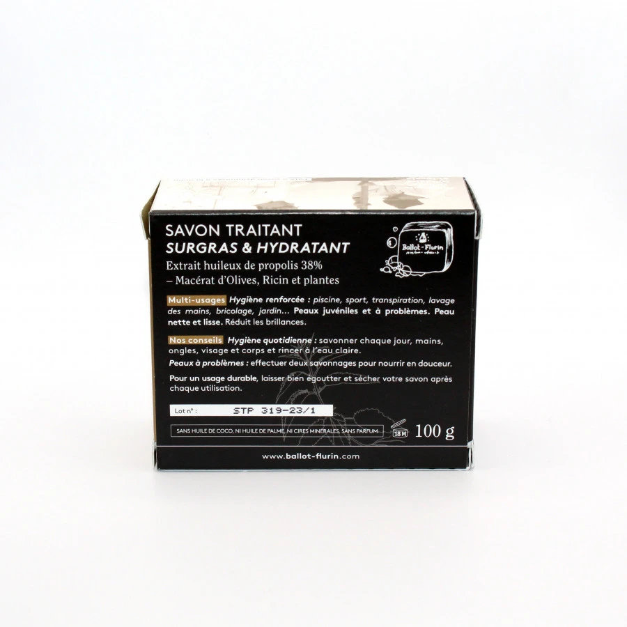 Savon traitant propolis Cosmos Organic
