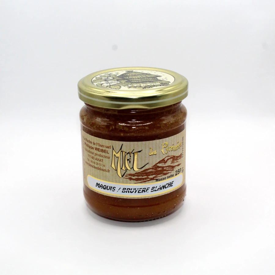 Miel bruyère blanche 250g