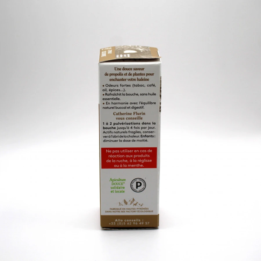 Spray sourire haleine sans alcool pur et naturel