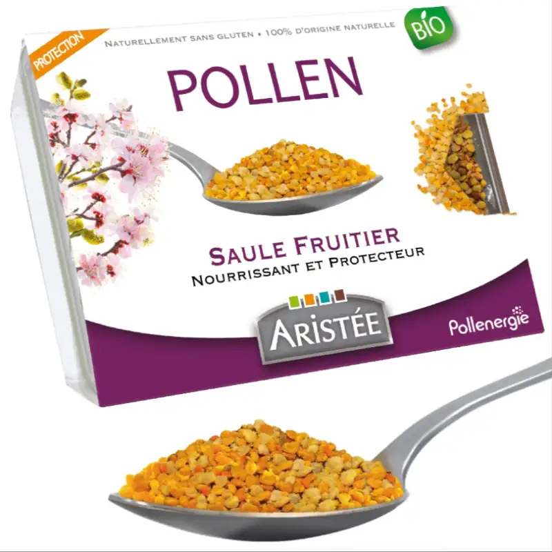 Pollen frais Saule fruitier Bio