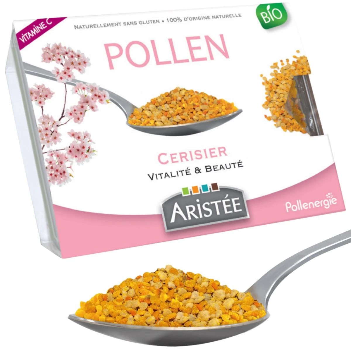 Pollen frais Cerisier Bio