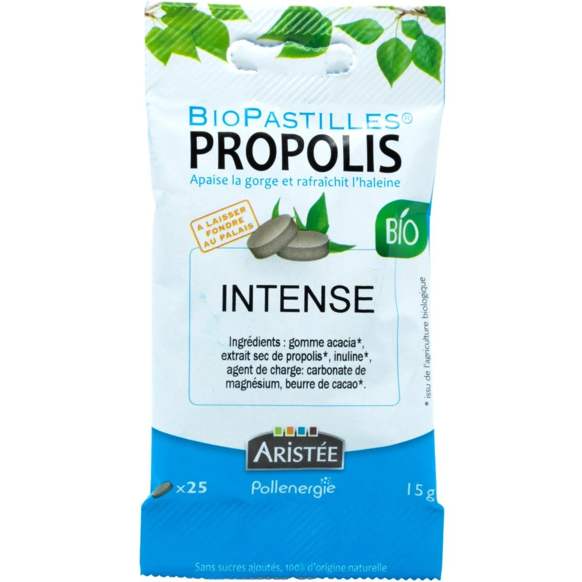 Biopastilles propolis intense 1 sachet