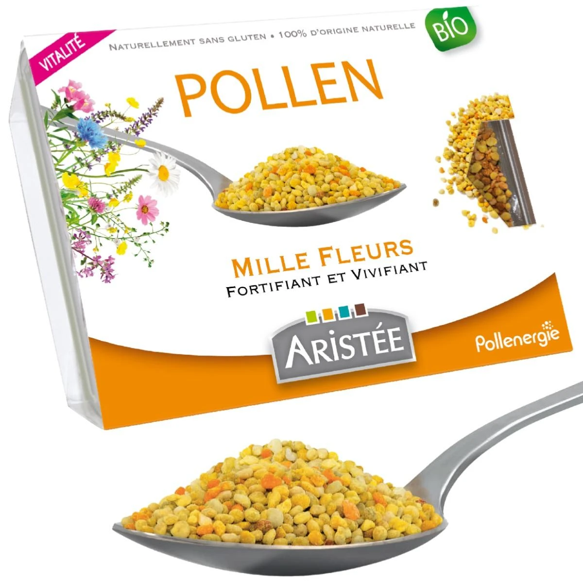 Pollen frais Mille Fleurs Bio