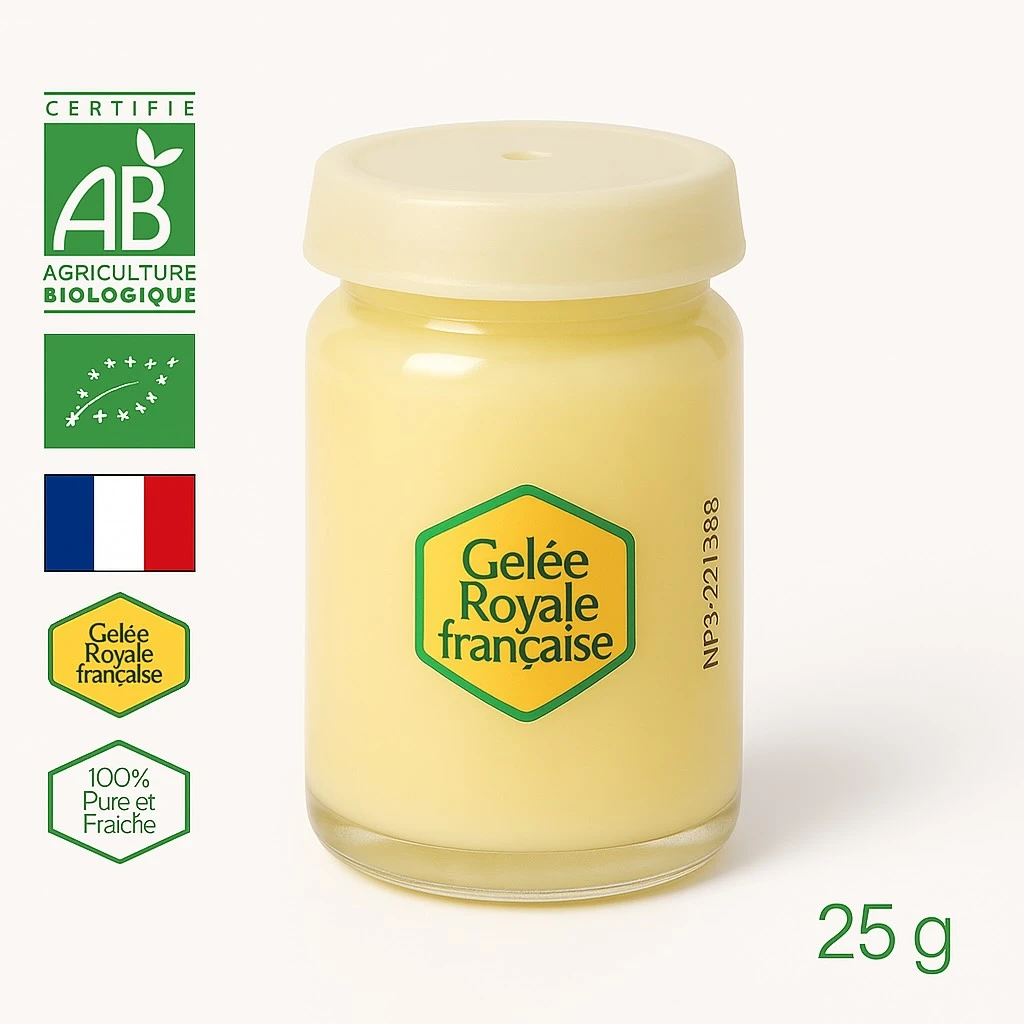 Gelée royale française bio AB