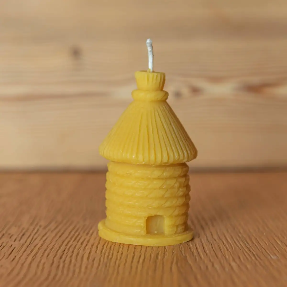 Bougies ruche en paille