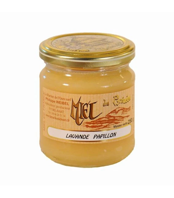 Miel lavande Papillon ou lavande maritime