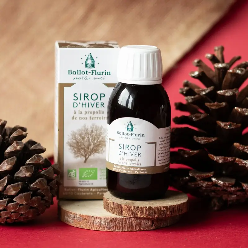 Sirop d'hiver à la propolis de nos terroirs