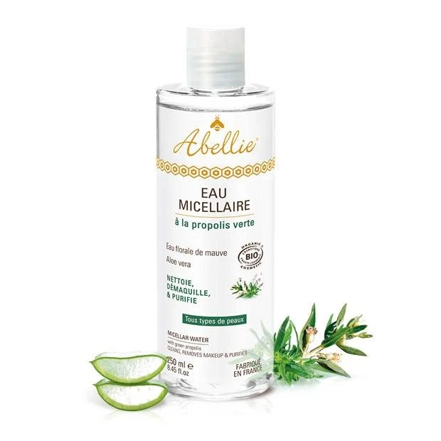 Eau micellaire à la propolis verte Bio