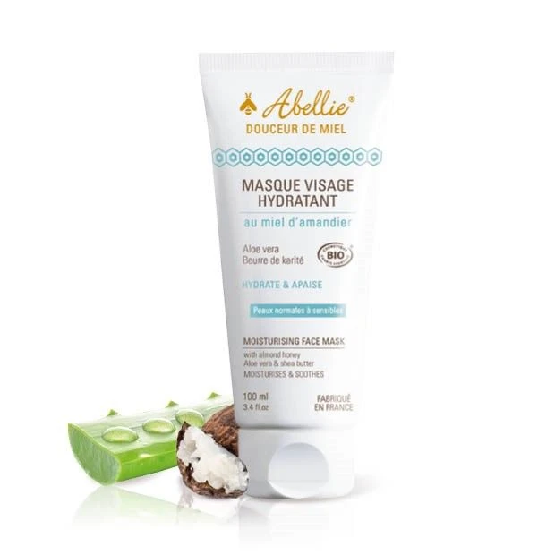 Masque visage Hydratant Douceur de Miel certifié bio